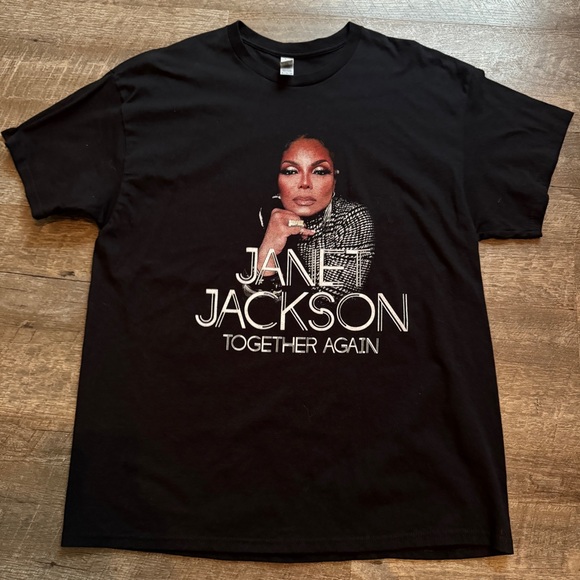 Gildan Other - Janet Jackson Together Again 2023 Tour‎ T-shirt featuring Ludacris Unisex. XL